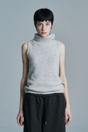 JOY KNIT TOP GRAY