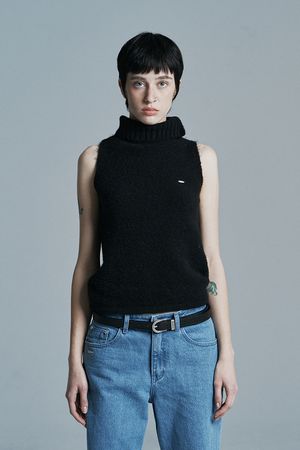 JOY KNIT TOP BLACK