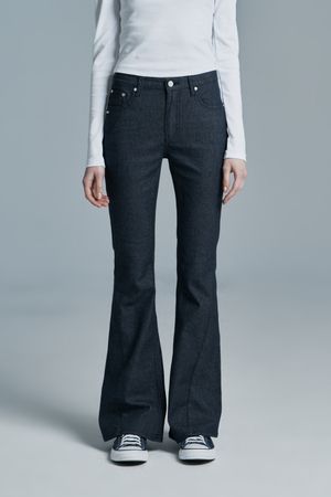 RAW DENIM PANTS DARK BLUE