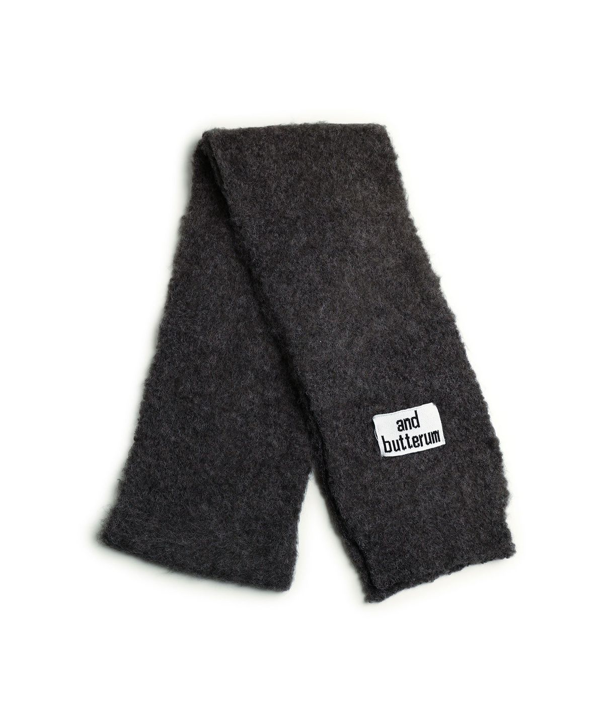 앤버터럼(ANDBUTTERUM) Dusk_Muffler_Charcoal(BF5DNM05CC)