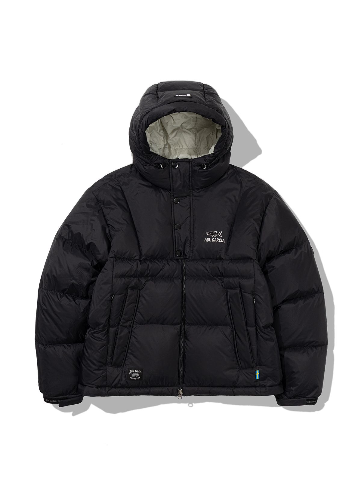 아부가르시아(ABU GARCIA) 하프 플라켓 다운 자켓 BLACK