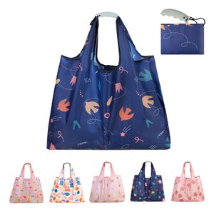 핸드그립 빅사이즈 접이식 장바구니