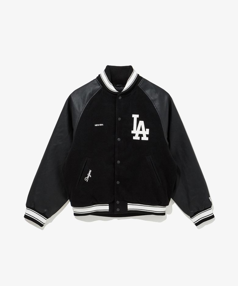 AP MLB RAGLAN VARSITY JK53 NEYYAN BLK