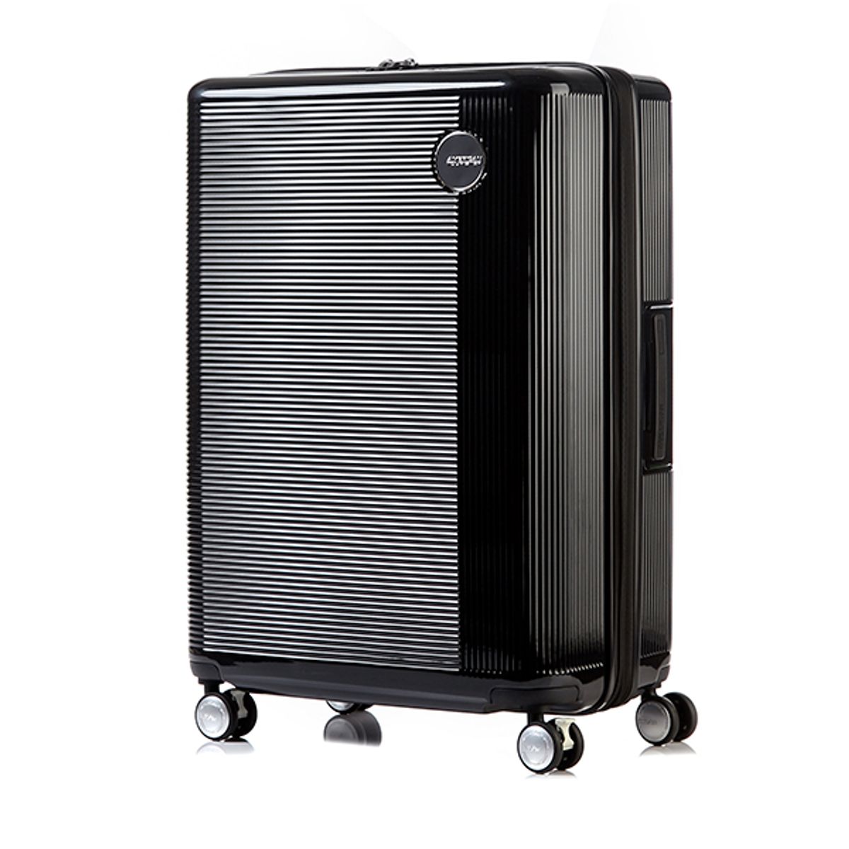 아메리칸투어리스터(AMERICAN TOURISTER) GEMINA PRO 캐리어 75/28 EXP TSA V2 GLOSSY BLACK UA419007