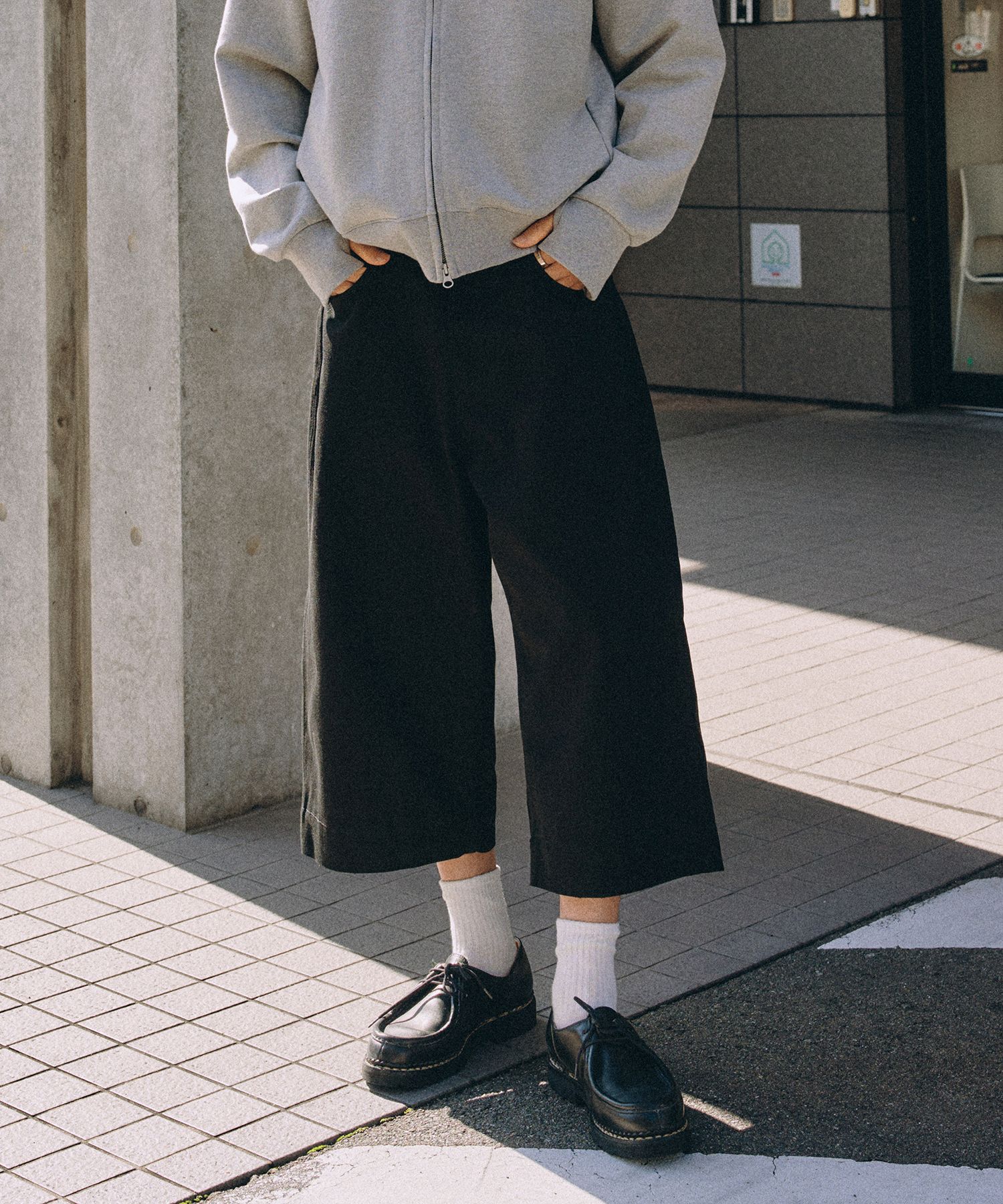 9-part over pants [black]