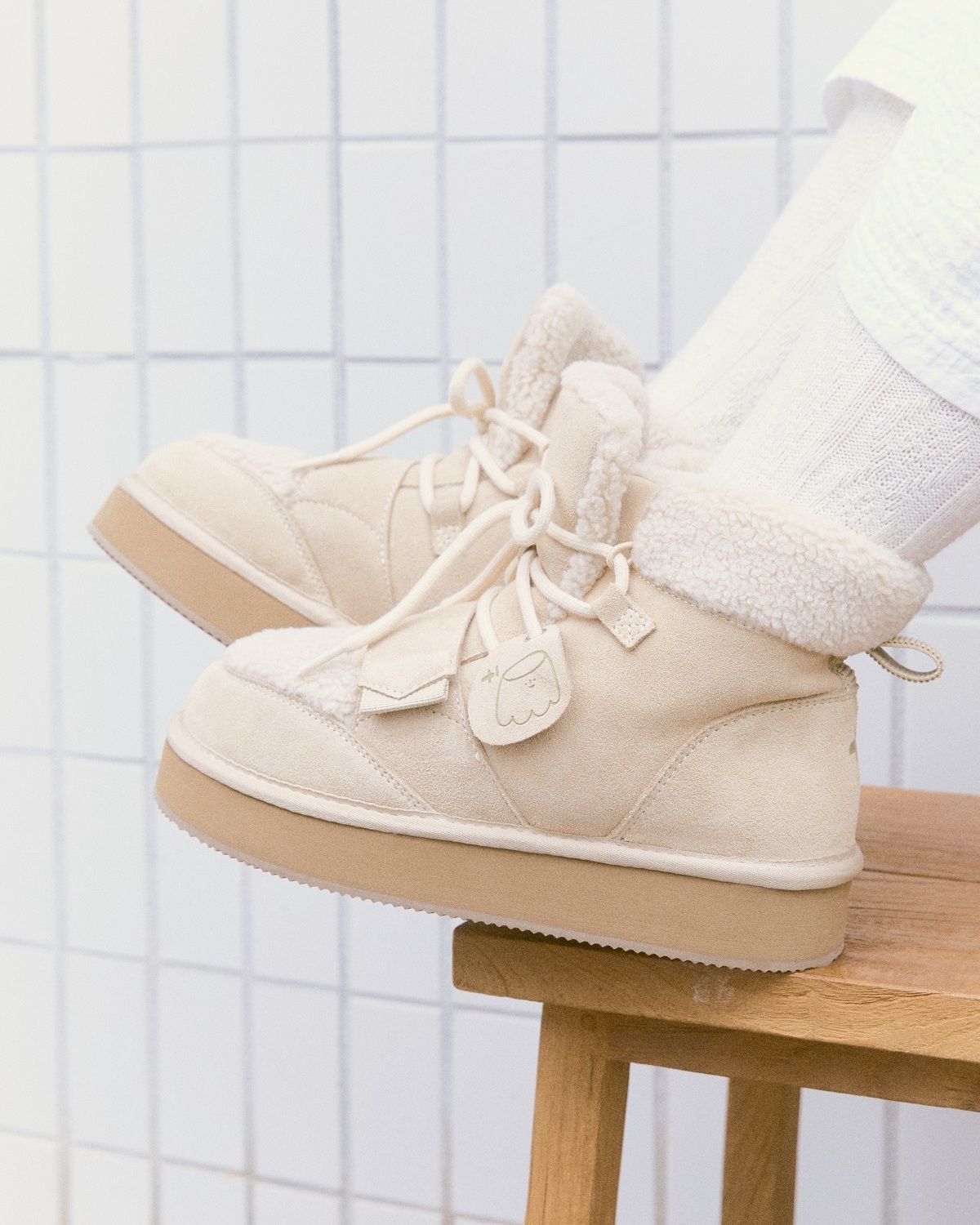 MUSINSA | OTZ [Ochi x Woomu] 3300 Berluni Lace-Up Boots OZPUGA434I