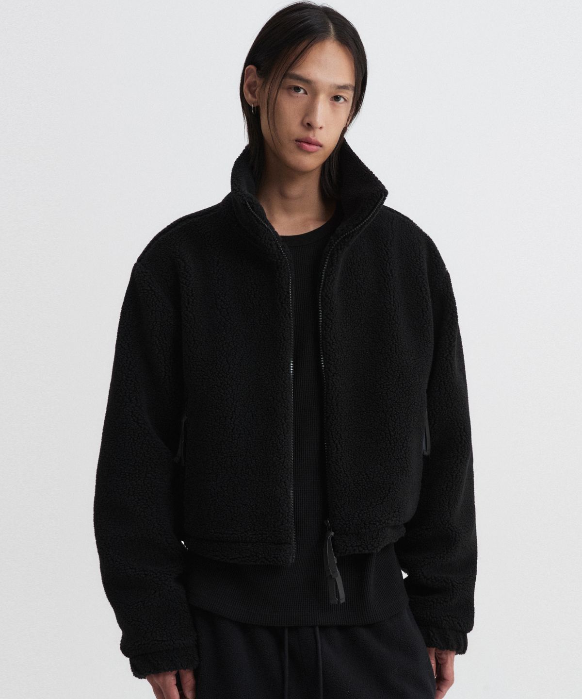 디파인(DEFINE) 베이스 플리스 자켓 블랙