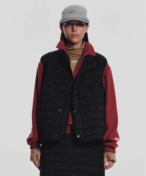 MNS Line Quilting Vest_Black