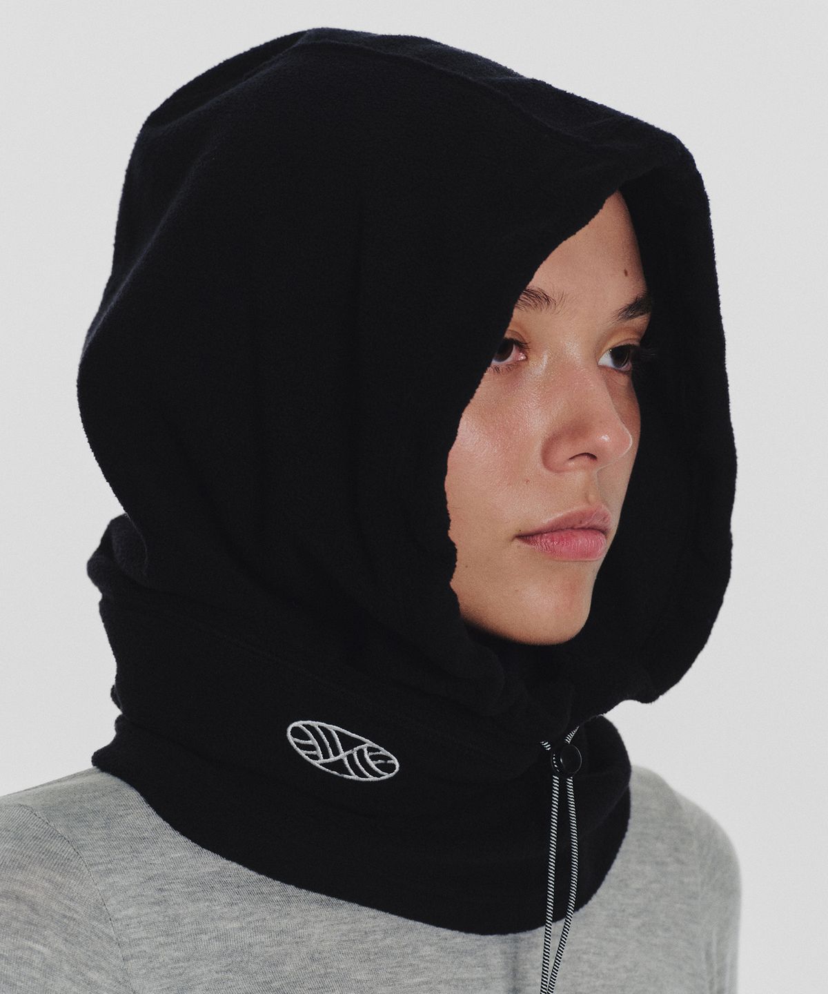 미나수(MENASOO) Fleece Balaclava_Black