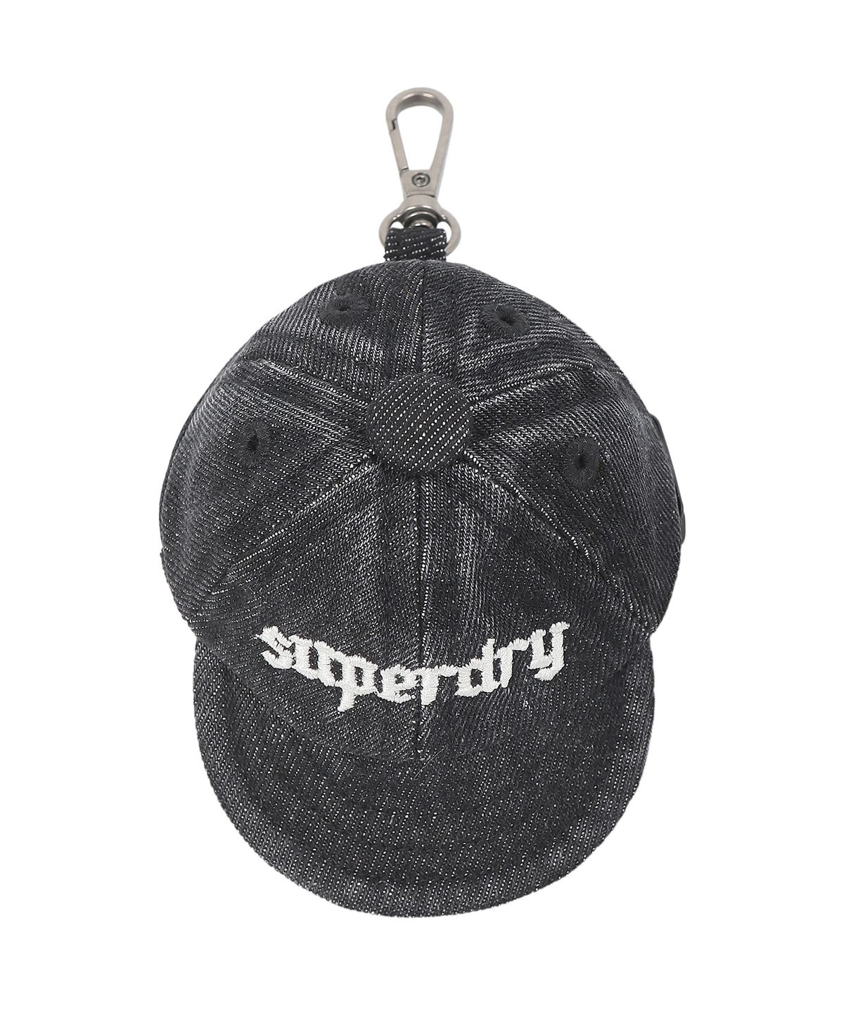 슈퍼드라이(SUPERDRY) 미니 볼캡 키링 블랙
