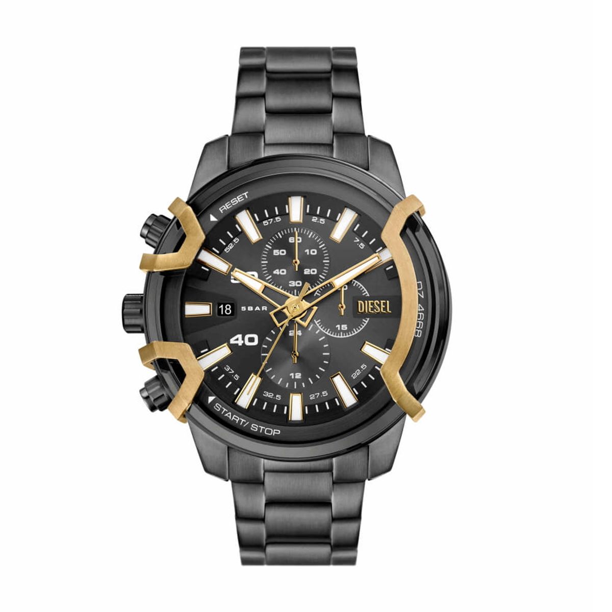 디젤 시계(DIESEL WATCH) DZ4668 (Griffed) 그리프드 크로노그래프 남성 메탈시계