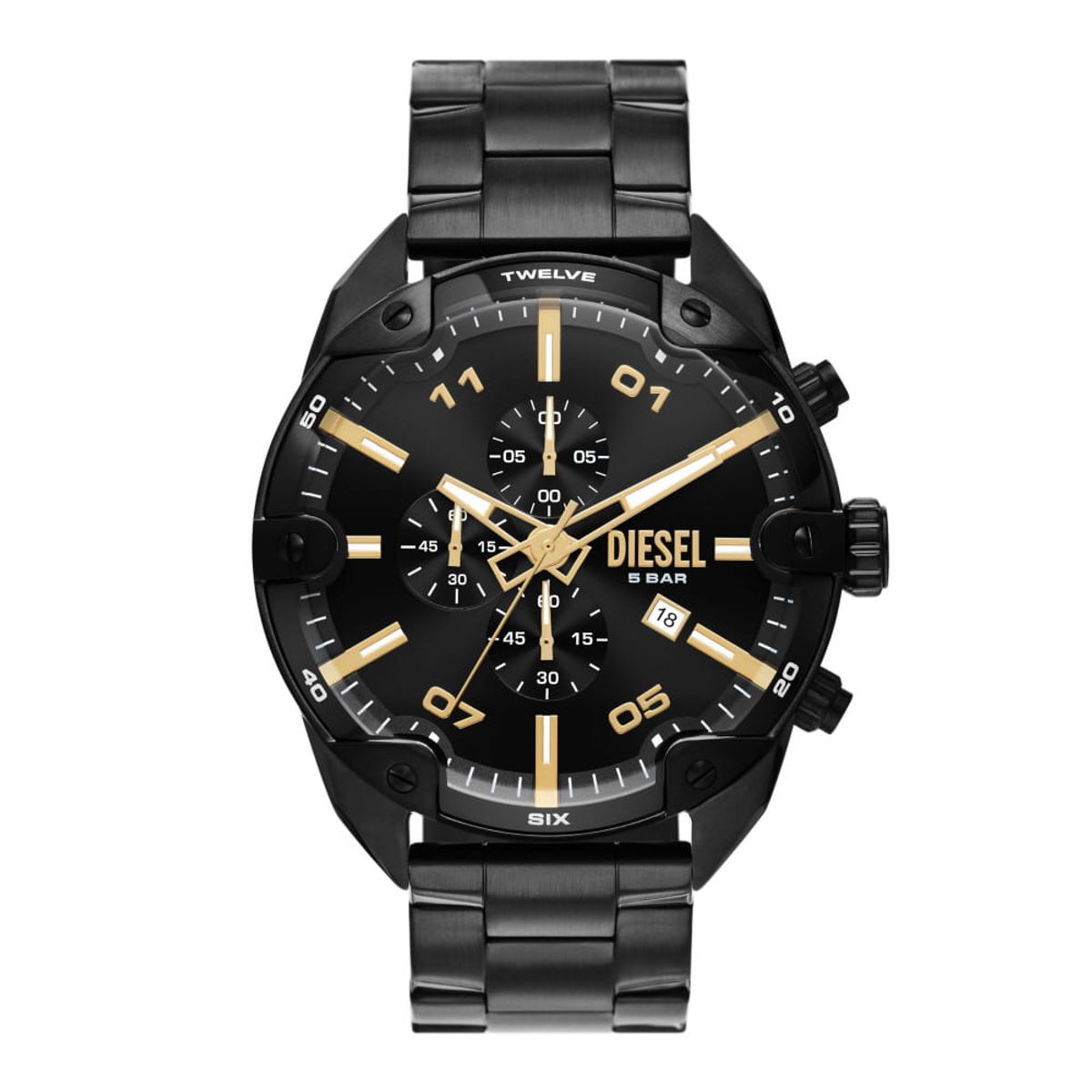 디젤 시계(DIESEL WATCH) DZ4644 (Spiked) 스파이크 크로노그래프 남성 메탈시계