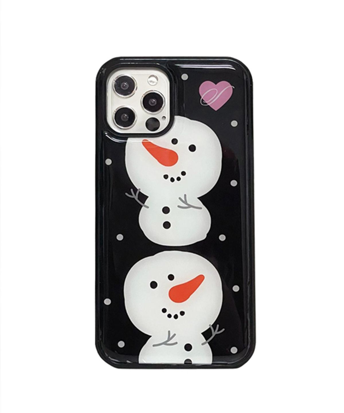 스위어(SWEEAR) [에폭시]SNOWING SNOWMAN EPOXY CASE