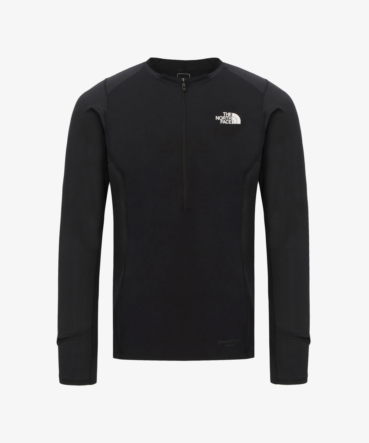 노스페이스(THE NORTH FACE) NT7LR55A 남성 하이브리드 닷 라이트 크루 긴팔티 BLACK