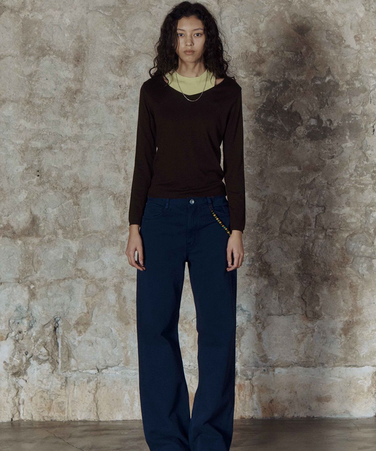 세븐틴엔드(17END) 17 SIMPLE COTTON PANTS NV