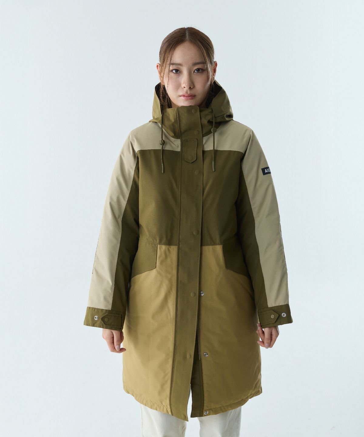 에이글(Aigle) 여성 고어텍스 파카 AIW25WOUI008TVCB