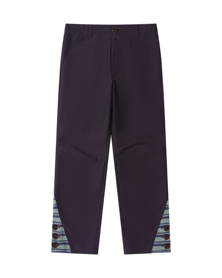 KNIT POINT PANTS (PURPLE)