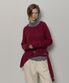SHAWL SET CARDIGAN (WINE)