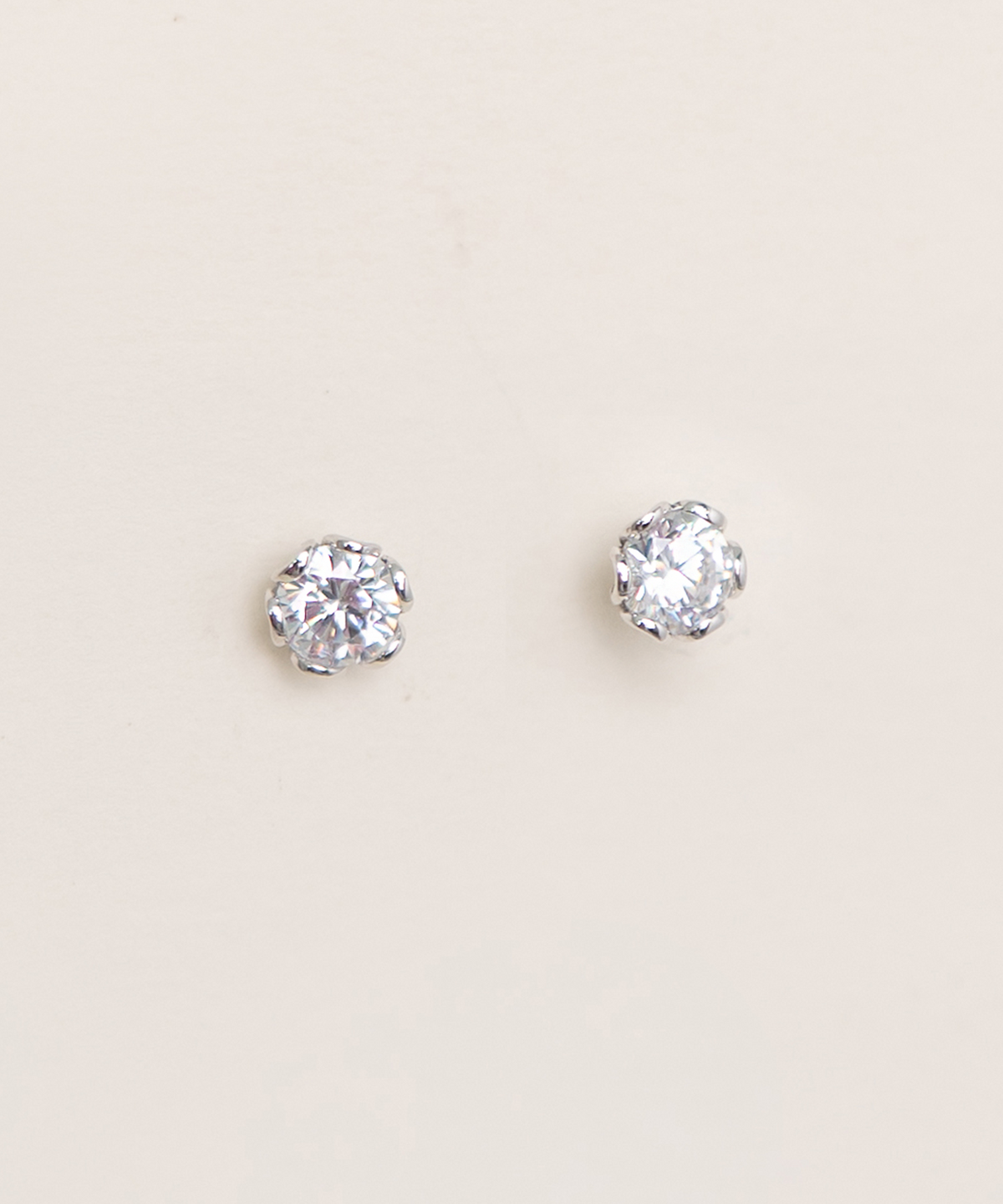 제이라헬(J-RAHEL) [14K/18K 골드] 플라워 0.2ct 귀걸이