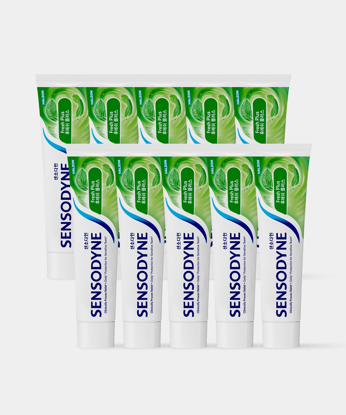 센소다인(SENSODYNE) 후레쉬 플러스 민감성 치약 100g x10개