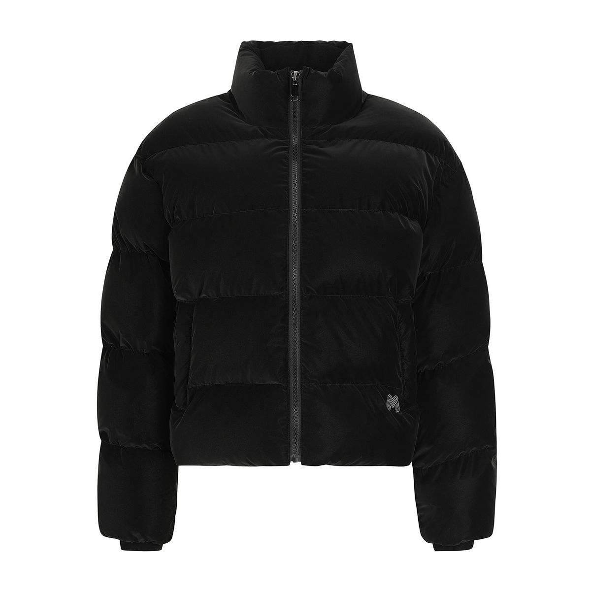 마틴골프(MARTINE GOLF) Glossy Ball Padded Jumper_BLACK