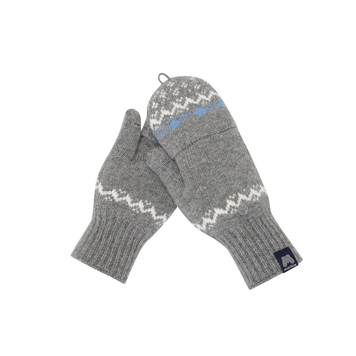마틴골프(MARTINE GOLF) Nordic Knit Gloves_M/GRAY