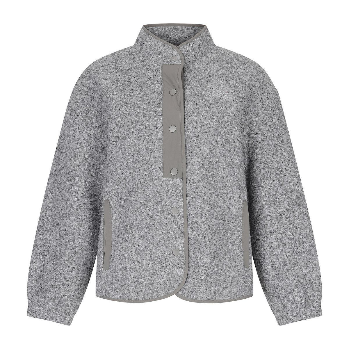 마틴골프(MARTINE GOLF) Fleece Button Jacket_M/GRAY