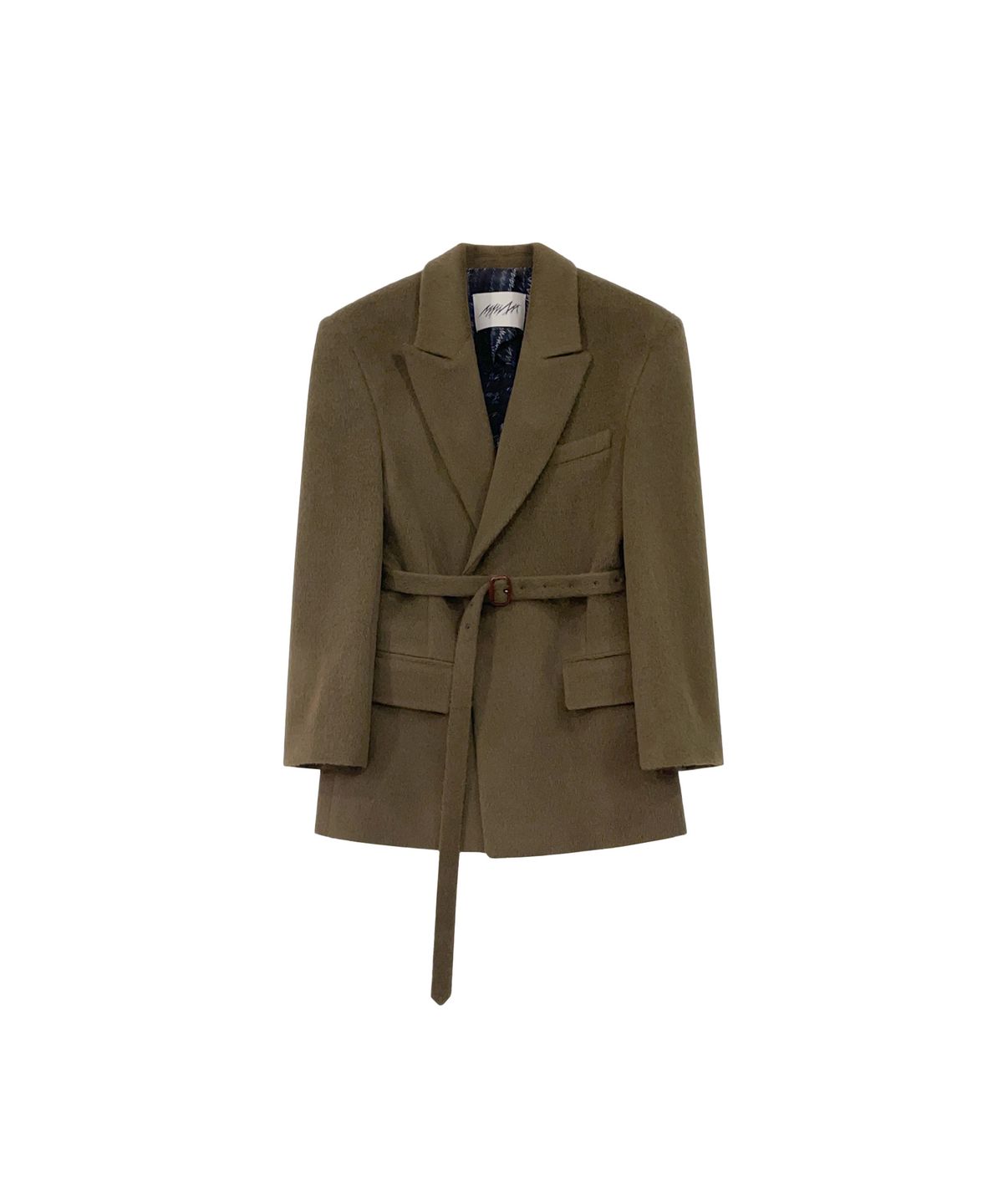므아므(MMAM) Wool minimal jacket