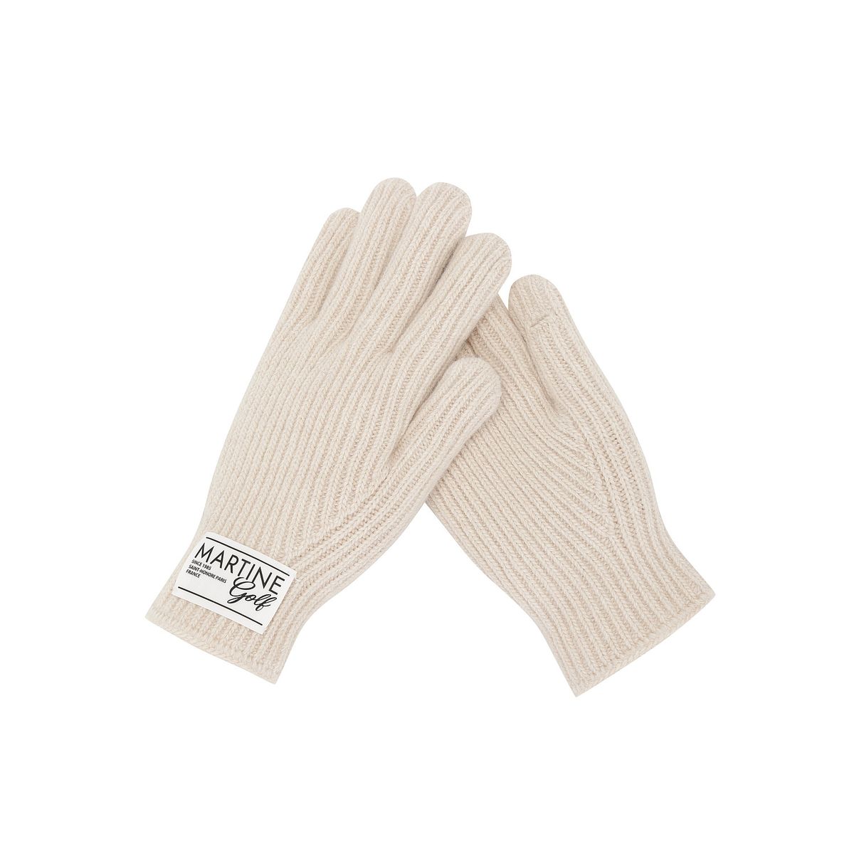 마틴골프(MARTINE GOLF) Essential Knit Gloves_BEIGE