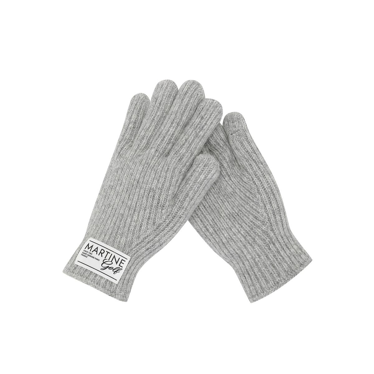 마틴골프(MARTINE GOLF) Essential Knit Gloves_M/GRAY