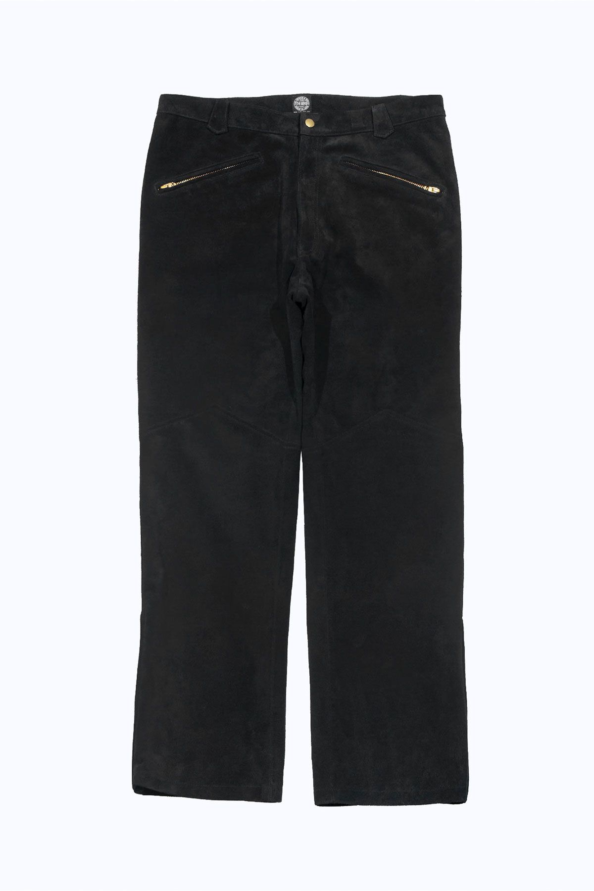 더 긱스(THE GEEKS) Biker pants - Black leather