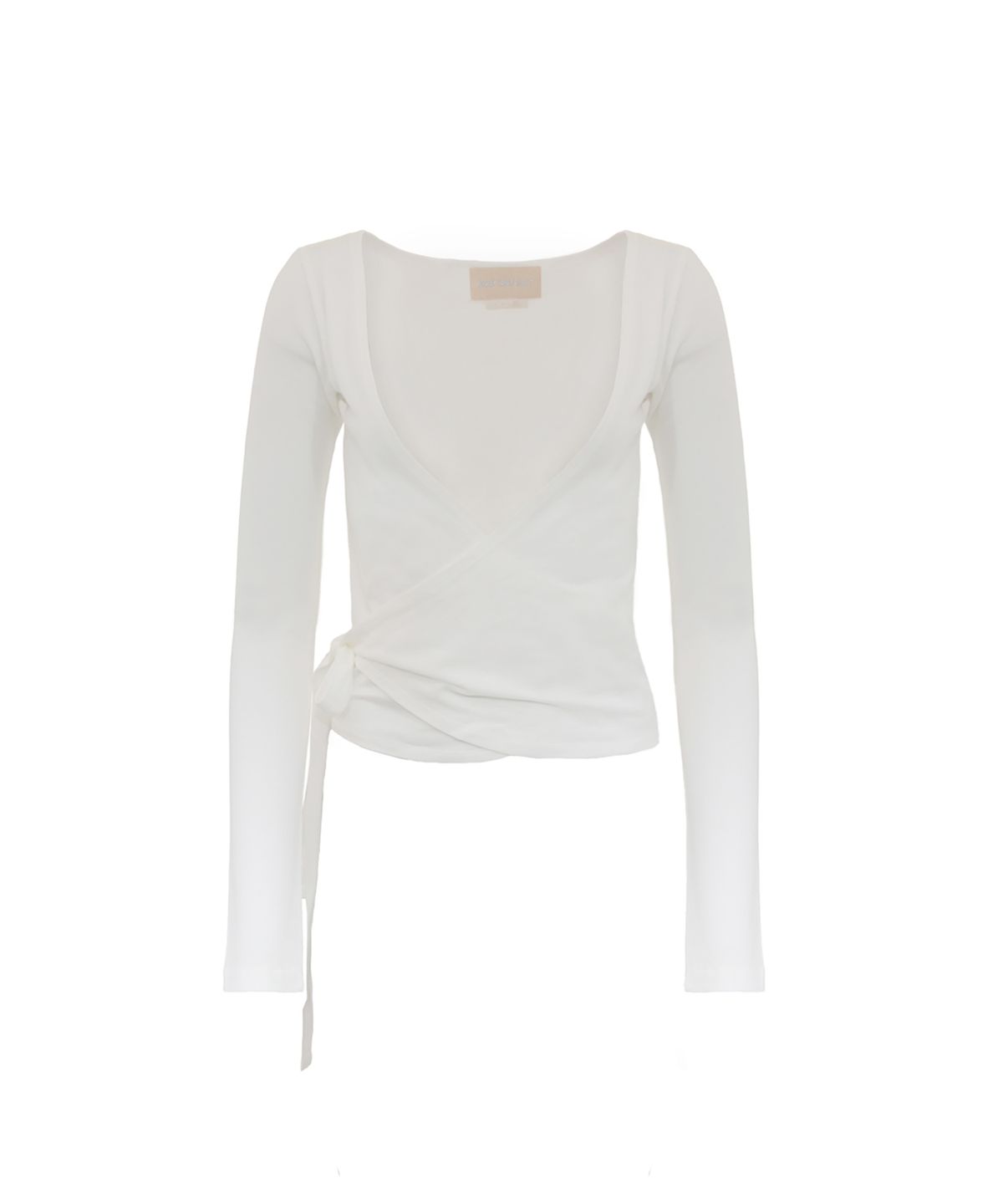 오드원아웃(ODDONEOUT) WRAP CARDIGAN WHITE
