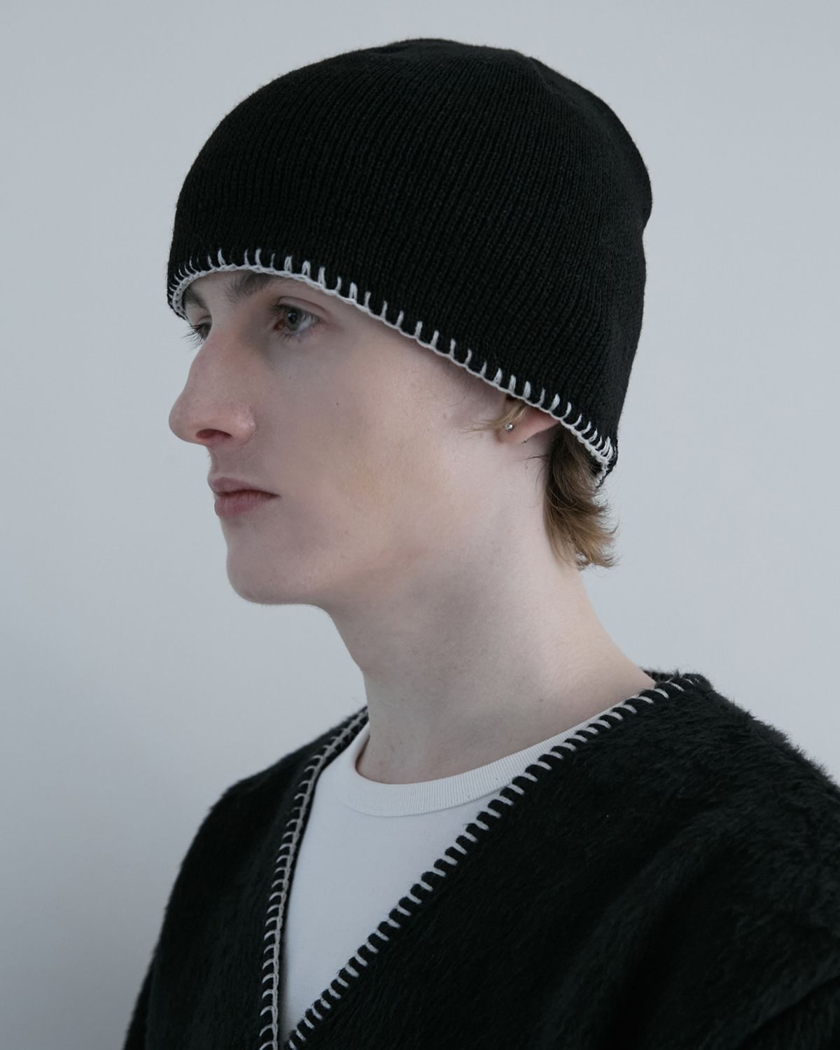 키류(KIRYU) HAND STITCH OVERSIZED BEANIE