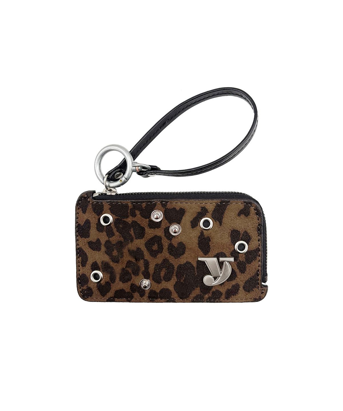 여밈(YEOMIM) y button wallet (leopard)