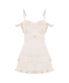 FRILL DRESS IVORY
