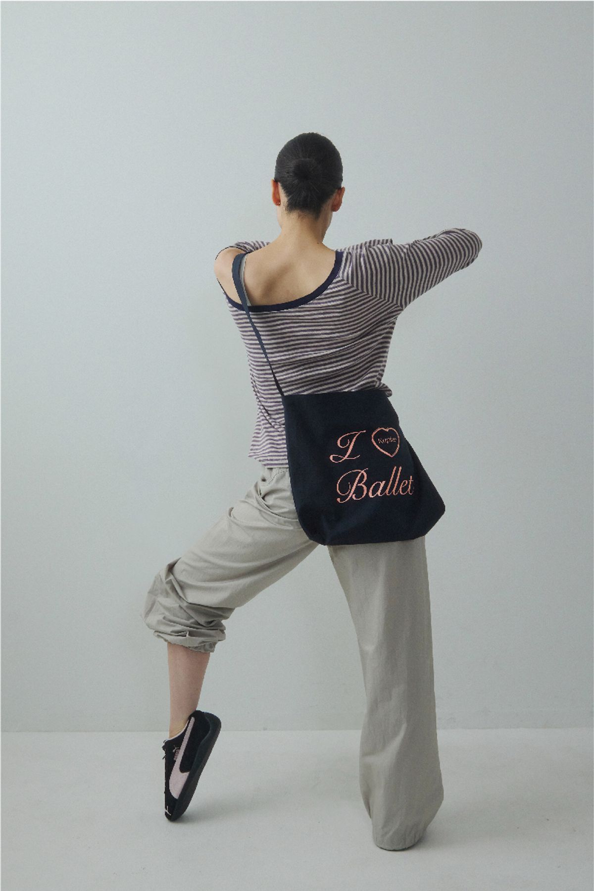 큐피도(KUPIDO) Ballet Lover’s Bag _ Navy