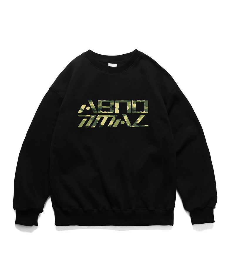 SC CAMO 크루넥 블랙 (SC CAMO CREWNECK BLACK)