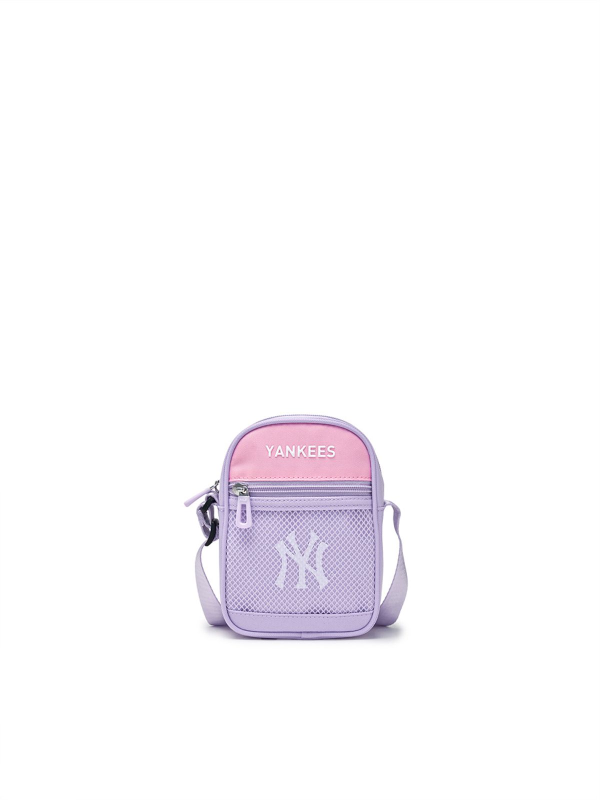 엠엘비 키즈(MLB KIDS) 태그 미니 크로스백 NY (Lavender)