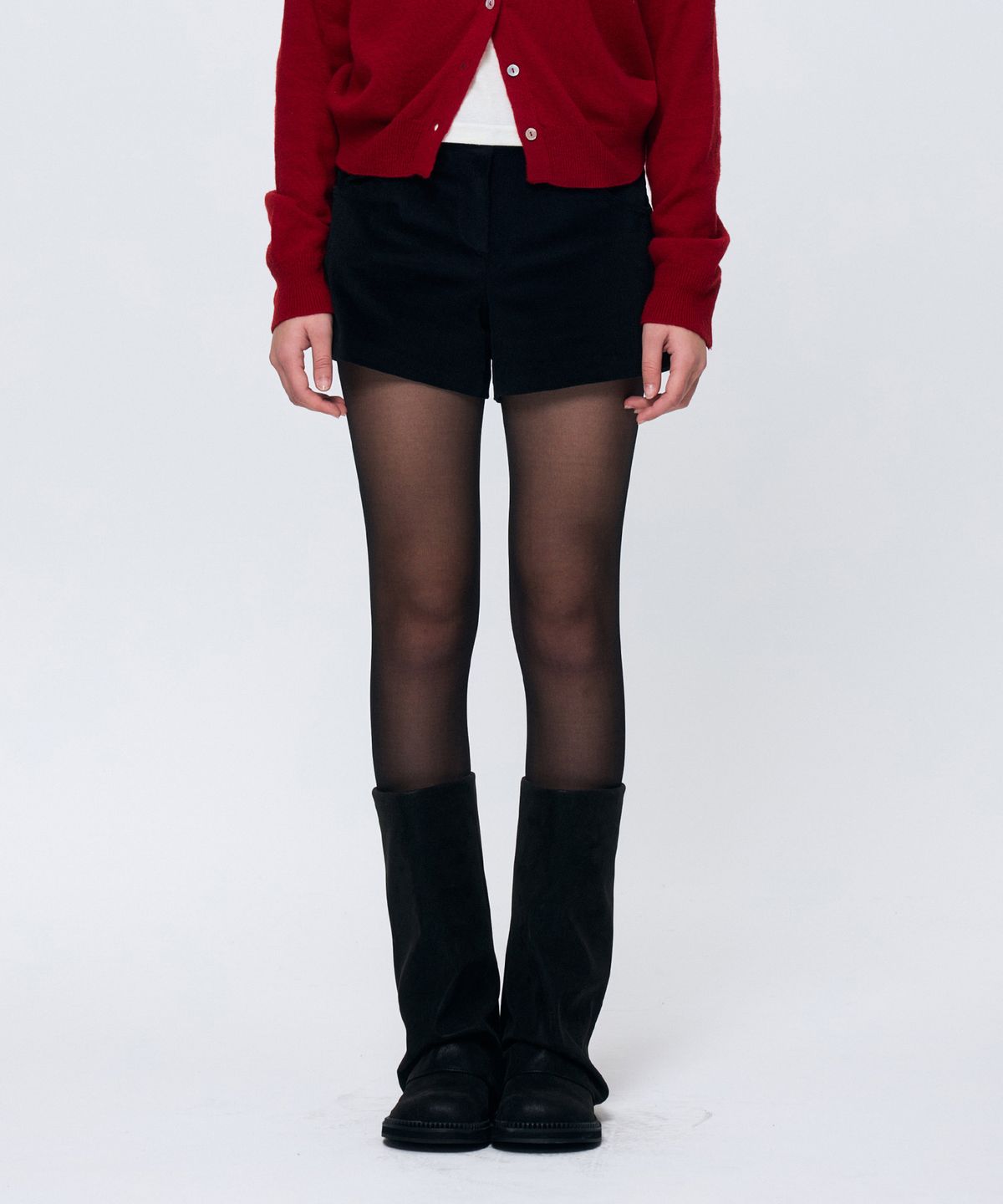 아리킴(ARIKIM) SILEN CORDUROY MICRO PANTS / BLACK