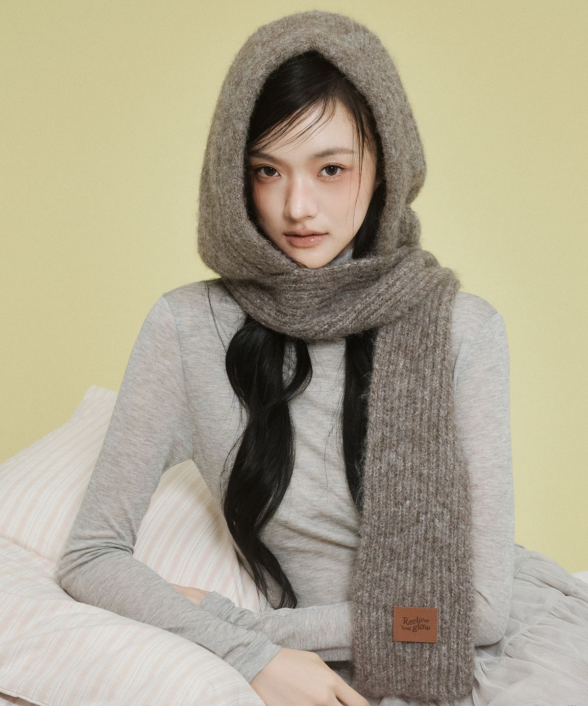 리끌로우(RECLOW) RC MOCHI 바라클라바 BROWN