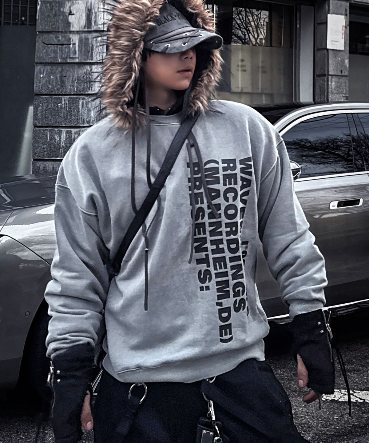 더마일(THEMILE) WAVEMISSION MILE SWEAT MTM_PIGMENT GRAY