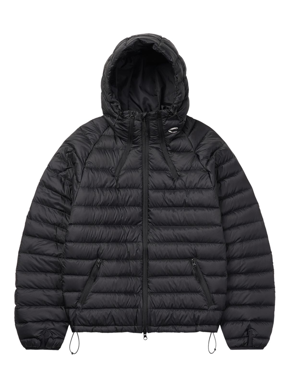르렌느(LERENNE) Light Duck Down Hood Padding - Black