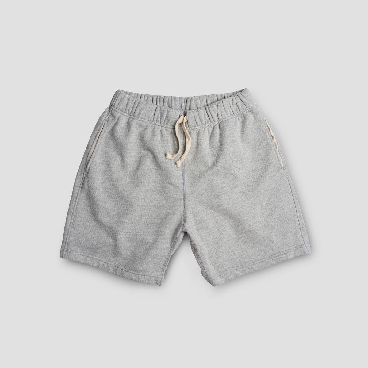 소프트굿즈(SOFT GOODS MFG) 테리 스웻 쇼츠, 헤더그레이