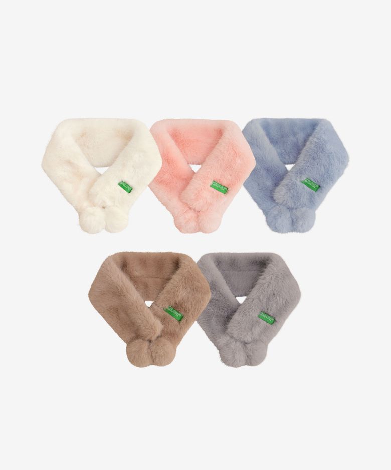 페이크 퍼 방한 넥커버 (5colors)