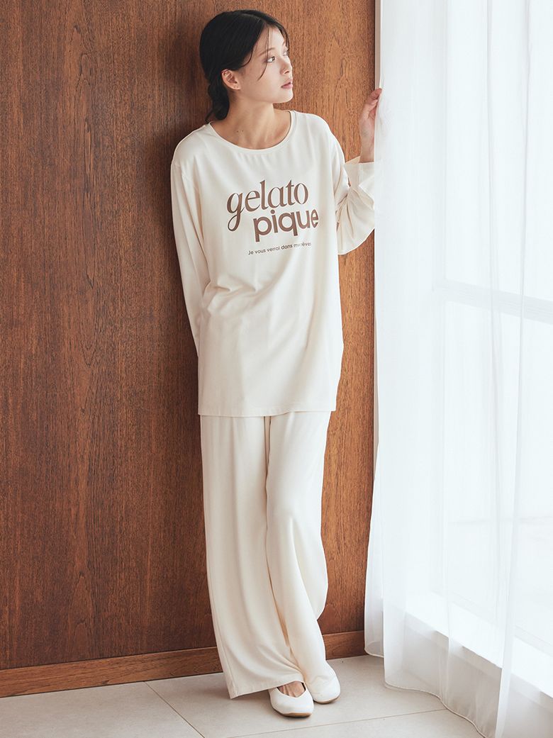 레이온 로고 롱 팬츠 PWCP255321