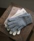 COC LAMBSWOOL CHARM GLOVES GRAY