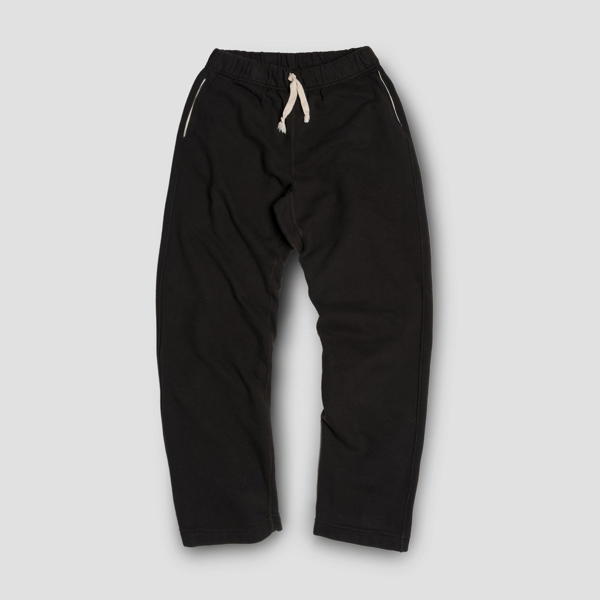소프트굿즈(SOFT GOODS MFG) 테리 스웻 팬츠, 빈티지블랙