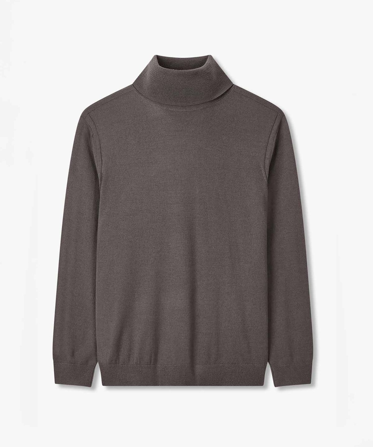 아르마니 익스체인지(ARMANI EXCHANGE) 남성 롱 슬리브 터틀넥 니트 풀오버_웜 그레이 A415332002