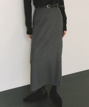 COC CLASSIC MAXI SKIRT GRAY