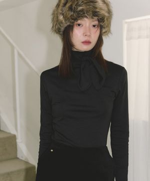 COC LONG TIE SHIRTS BLACK